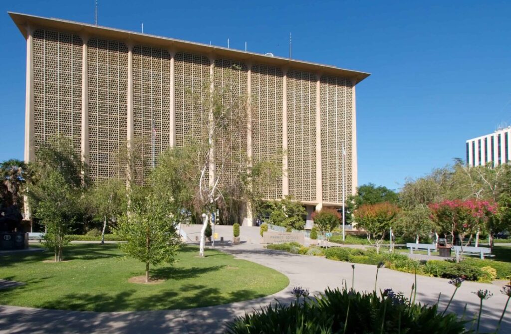 Points of interest around Fresno CA